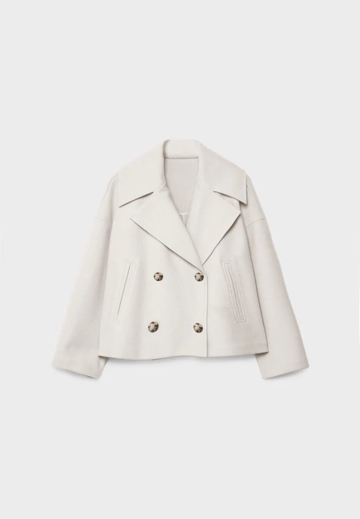 Short double-breasted jackets