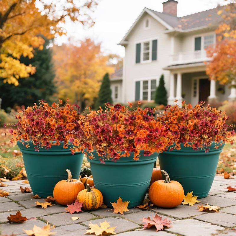 🏆UV-Resistant Artificial Flowers for Fall Decor