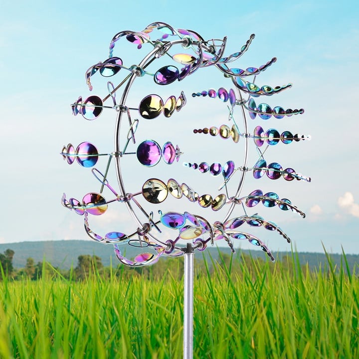 đVery Popular Garden Decoration Gifts - Garden Magic Metal Kinetic Windmillâ¤ď¸