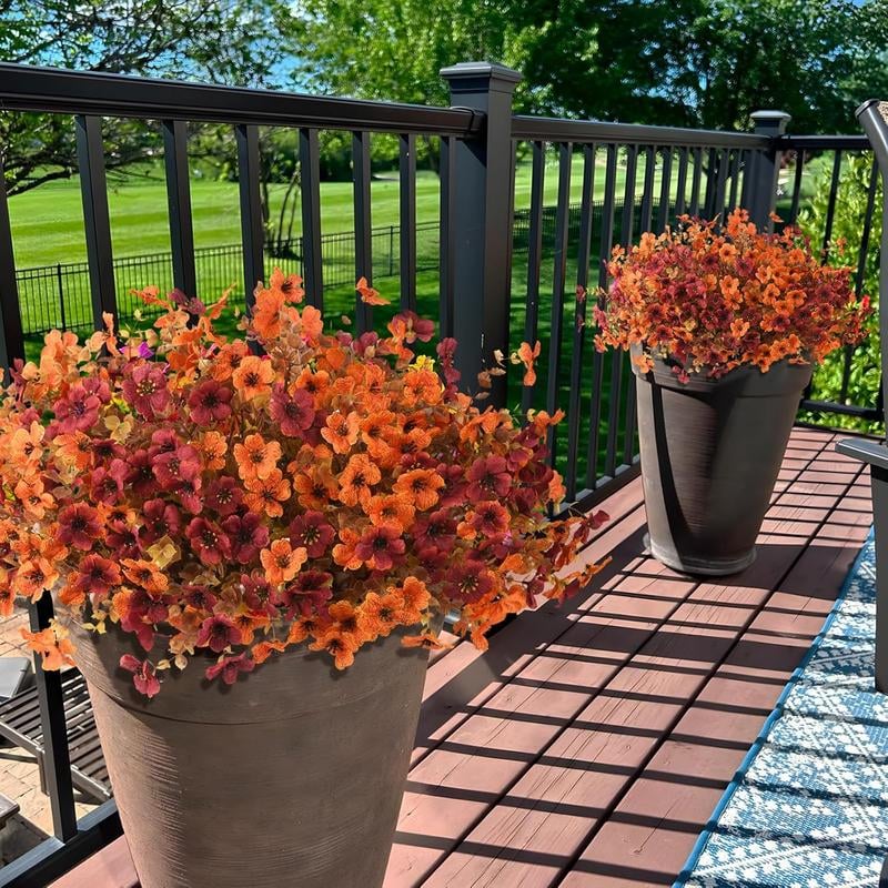 🏆UV-Resistant Artificial Flowers for Fall Decor