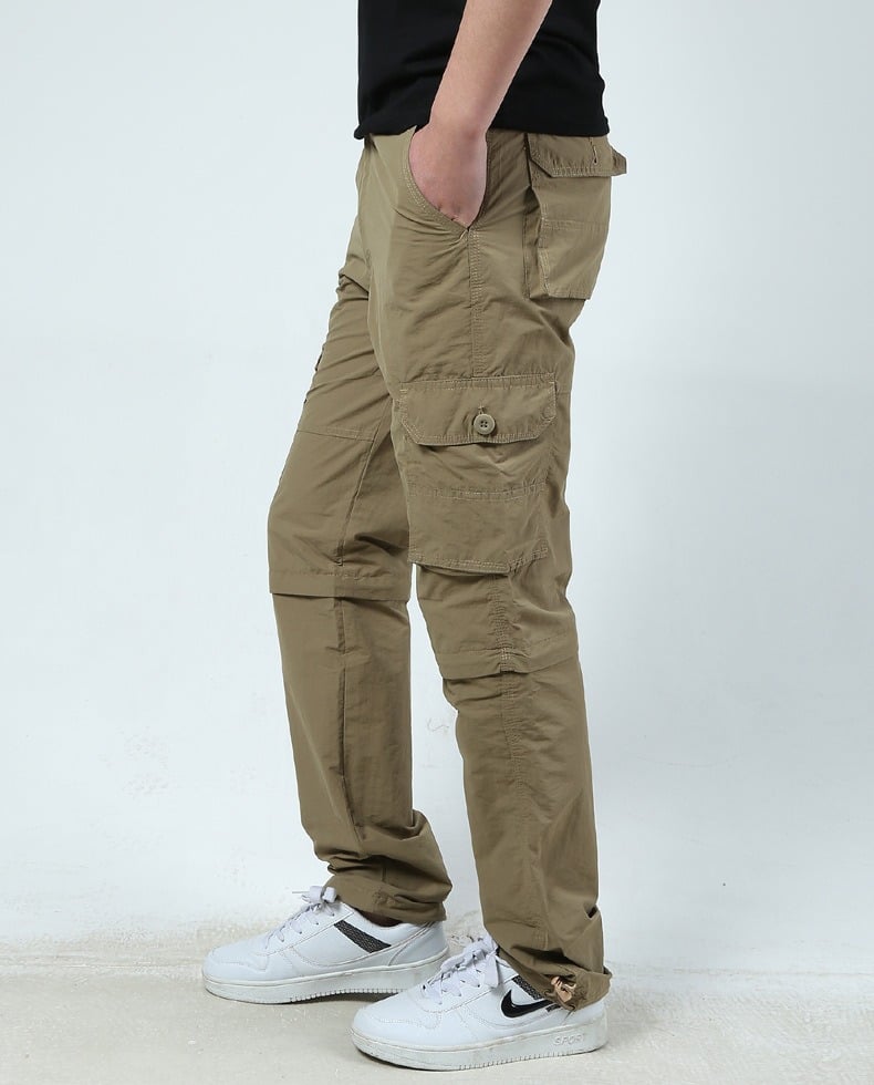 Unisex 2-in-1 Cargo Pants — Waterproof and Detachable