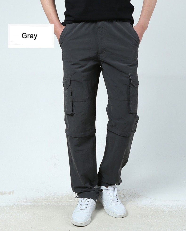 Unisex 2-in-1 Cargo Pants — Waterproof and Detachable