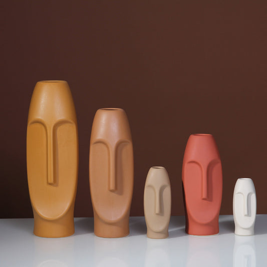 Colorful face ornaments