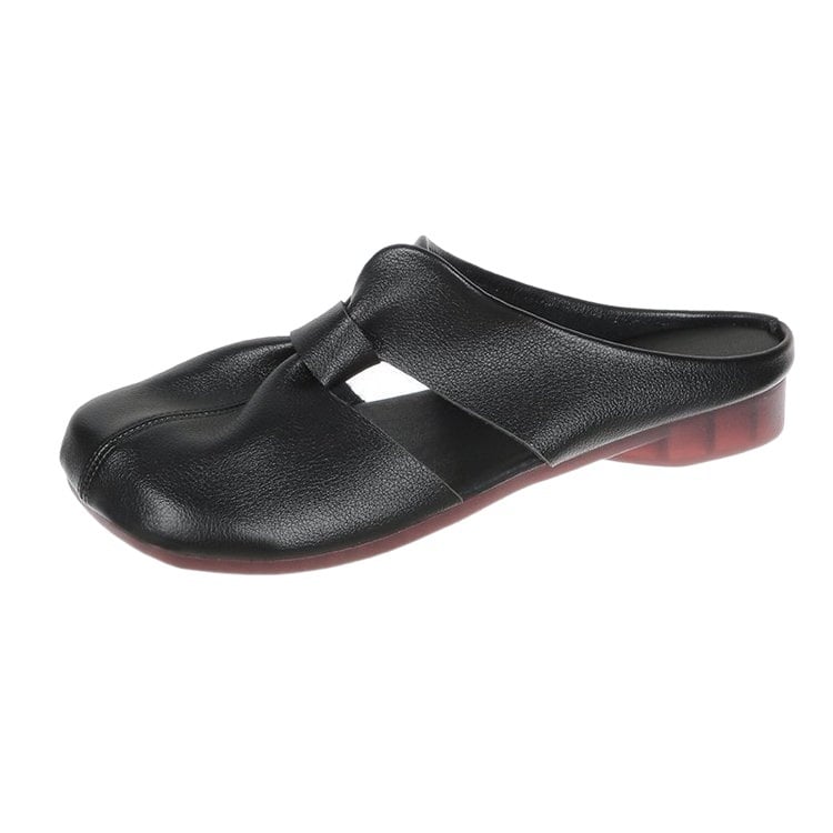 🎊 Hot Sale👣Cut Out Design Flat Mules