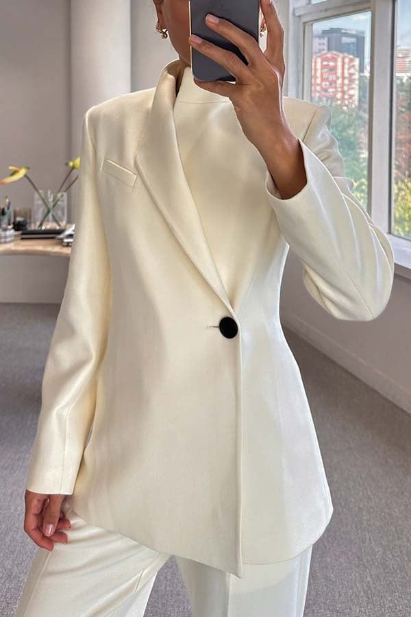 Satin Chic Blazer Magic | Almost Gone⚡