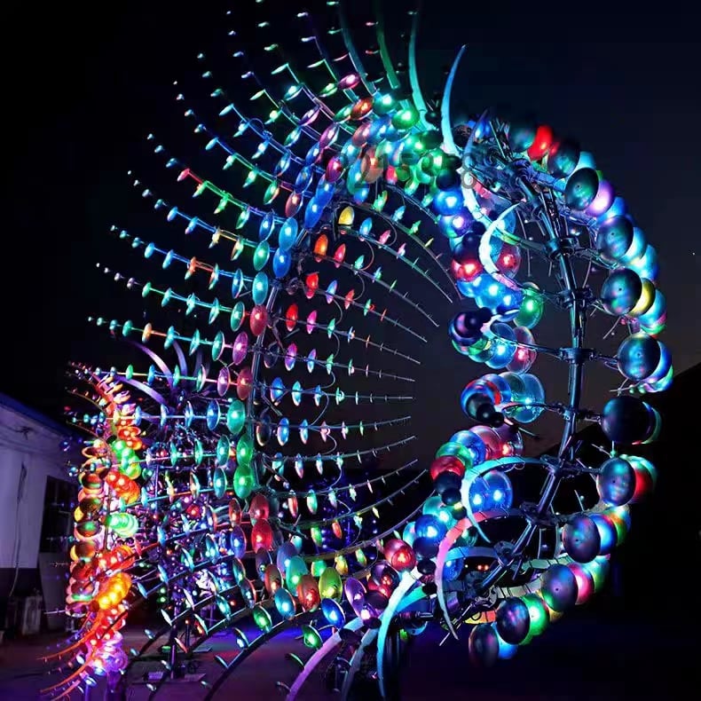 đVery Popular Garden Decoration Gifts - Garden Magic Metal Kinetic Windmillâ¤ď¸