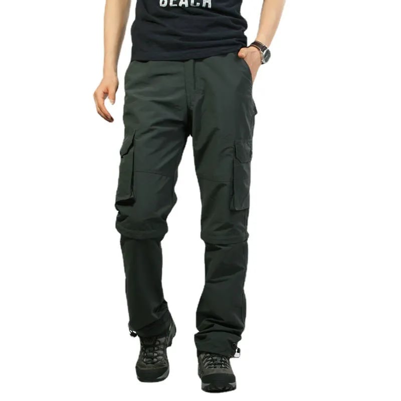 Unisex 2-in-1 Cargo Pants — Waterproof and Detachable
