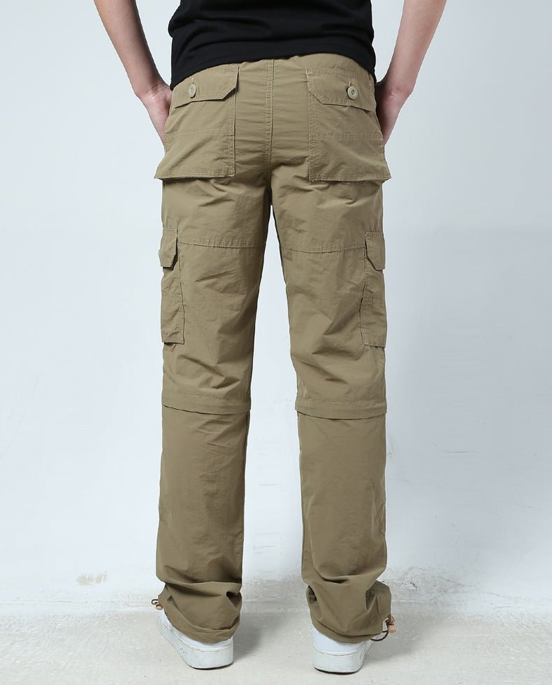 Unisex 2-in-1 Cargo Pants — Waterproof and Detachable