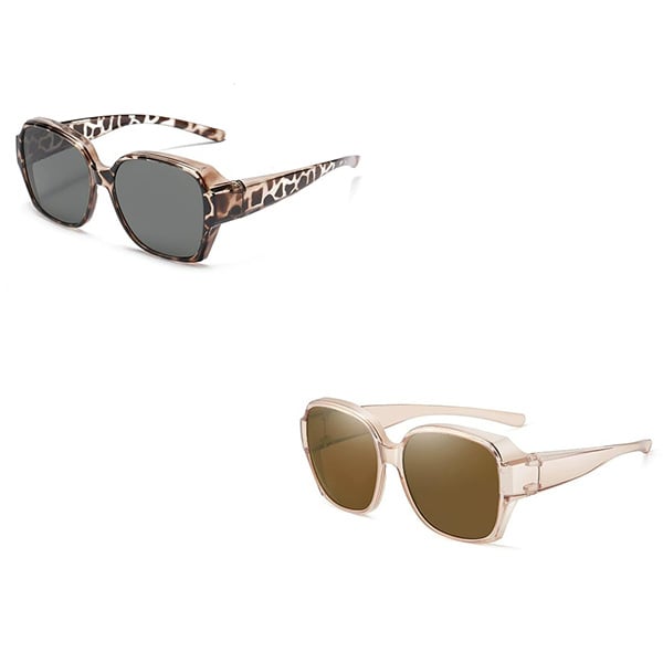🎉😎2026 New Polarized UV400 Protection Trendy Round Cat-eye Sunglasses 🕶️Limited-time offer – Buy 1, Get 1 Free 🕶️✨