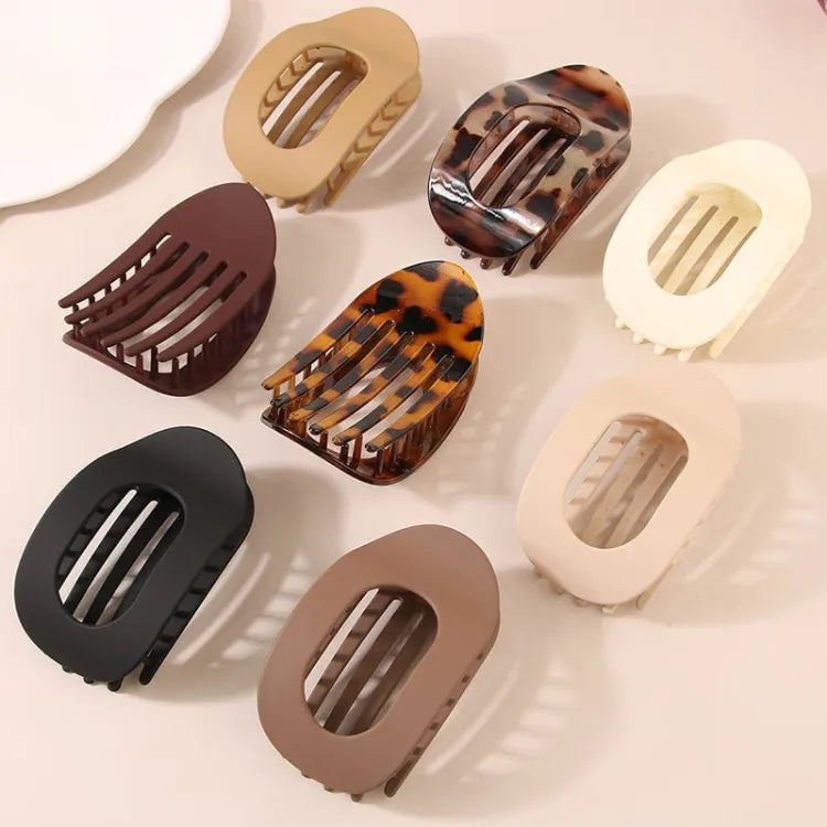 💕The perfect Mother's Day gift🌹Solid Color Hair Clip (4 pieces)