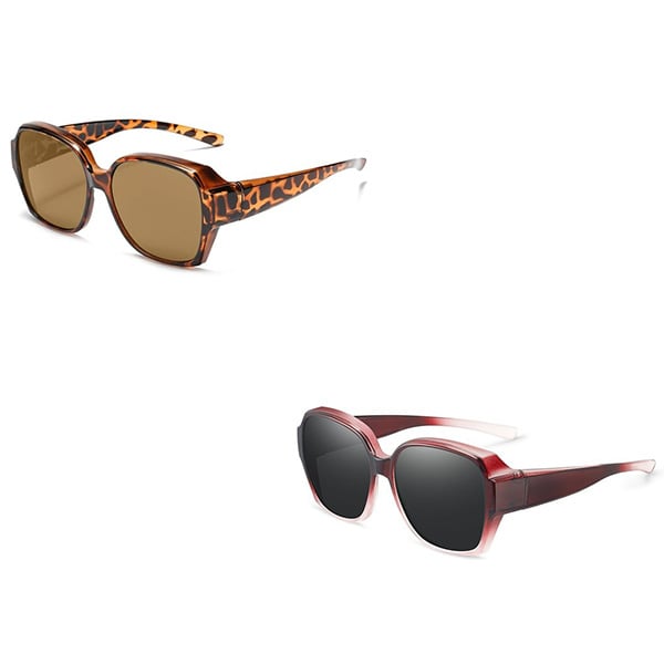🎉😎2026 New Polarized UV400 Protection Trendy Round Cat-eye Sunglasses 🕶️Limited-time offer – Buy 1, Get 1 Free 🕶️✨