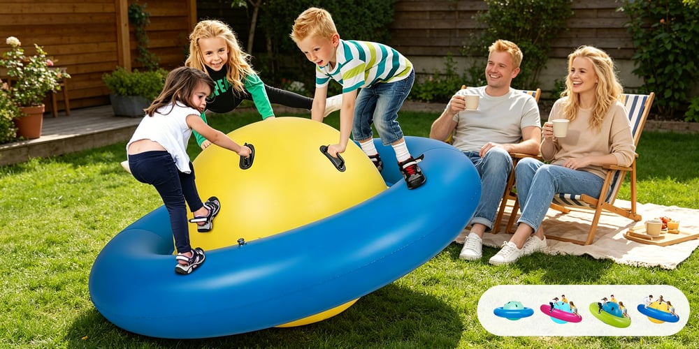 Limited-Time Offer: Kids' Outdoor Spinning Ball Game (with Handle)