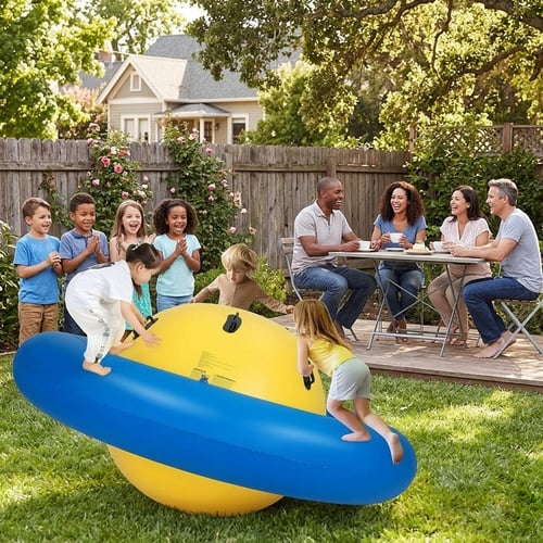 Limited-Time Offer: Kids' Outdoor Spinning Ball Game (with Handle)