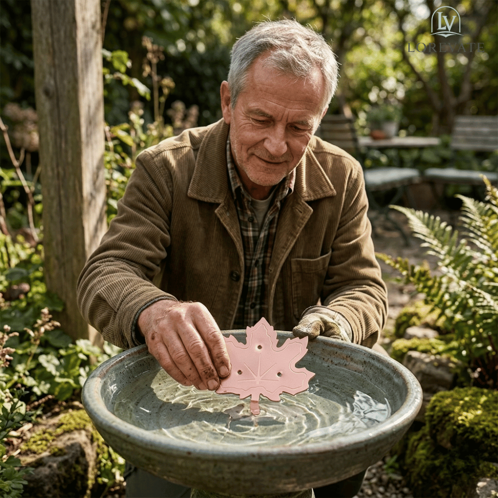 🪺Pure Copper Purification Disc for Birdbaths🍁