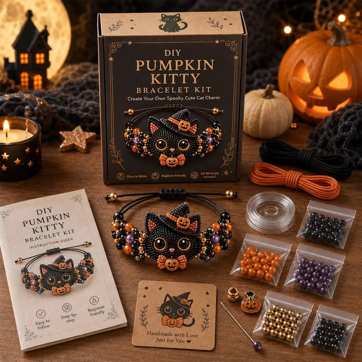 🦋Animal Beaded Bracelet DIY Kit Series🐞