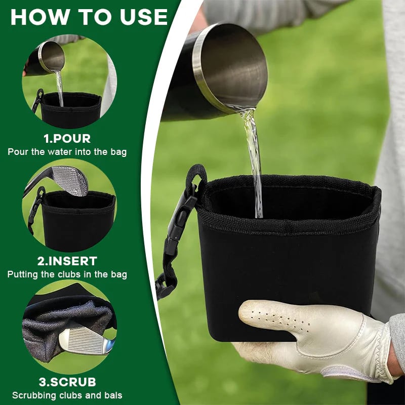 Golf Portable Cleaning Bags