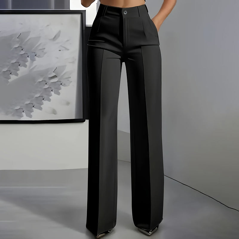 🎉🎉New high-waisted, straight-leg, minimalist suit pants