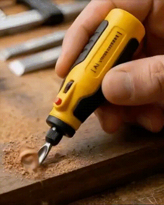 🛠️🎁USB-Rechargeable Mini Electric Wood Carving & Engraving Tool