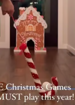 🔥Christmas Early Bird Special -🎅 Gingerbread Golf Game Set - Best Christmas Game