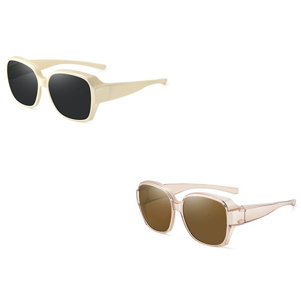 🎉😎2026 New Polarized UV400 Protection Trendy Round Cat-eye Sunglasses 🕶️Limited-time offer – Buy 1, Get 1 Free 🕶️✨