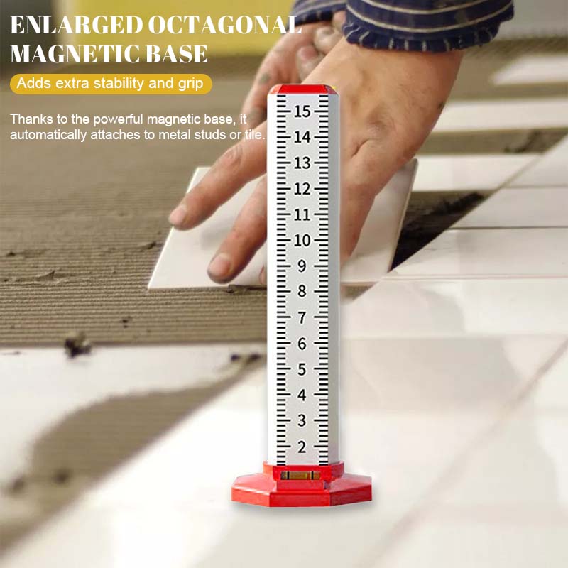 📏Precision in Every Line:Ceiling & Tile Leveling Ruler🧱