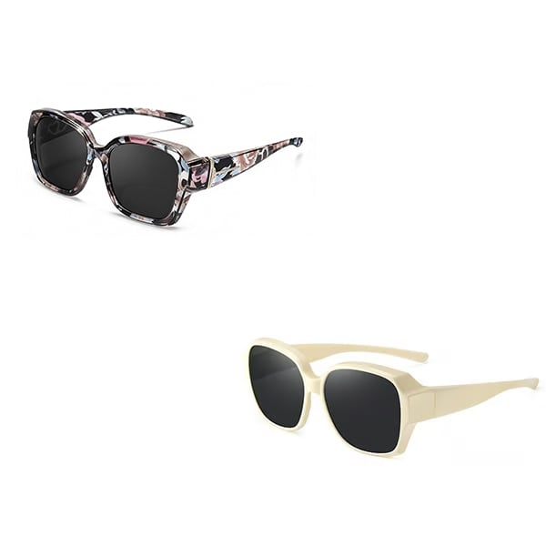 🎉😎2026 New Polarized UV400 Protection Trendy Round Cat-eye Sunglasses 🕶️Limited-time offer – Buy 1, Get 1 Free 🕶️✨
