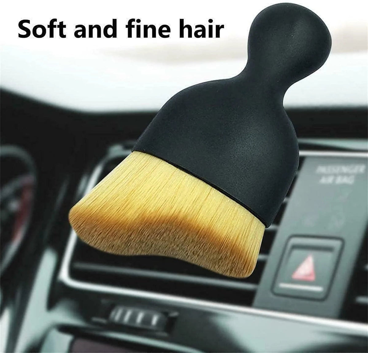 🚗Car interior cleaning brush with logo