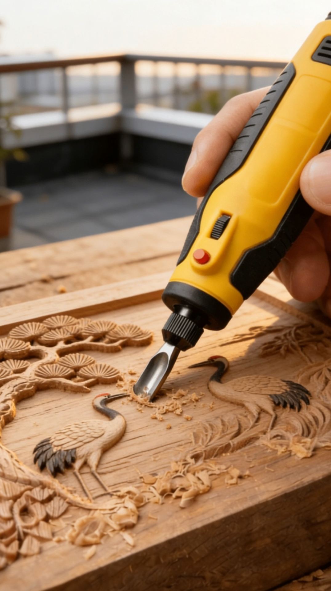 🛠️🎁USB-Rechargeable Mini Electric Wood Carving & Engraving Tool