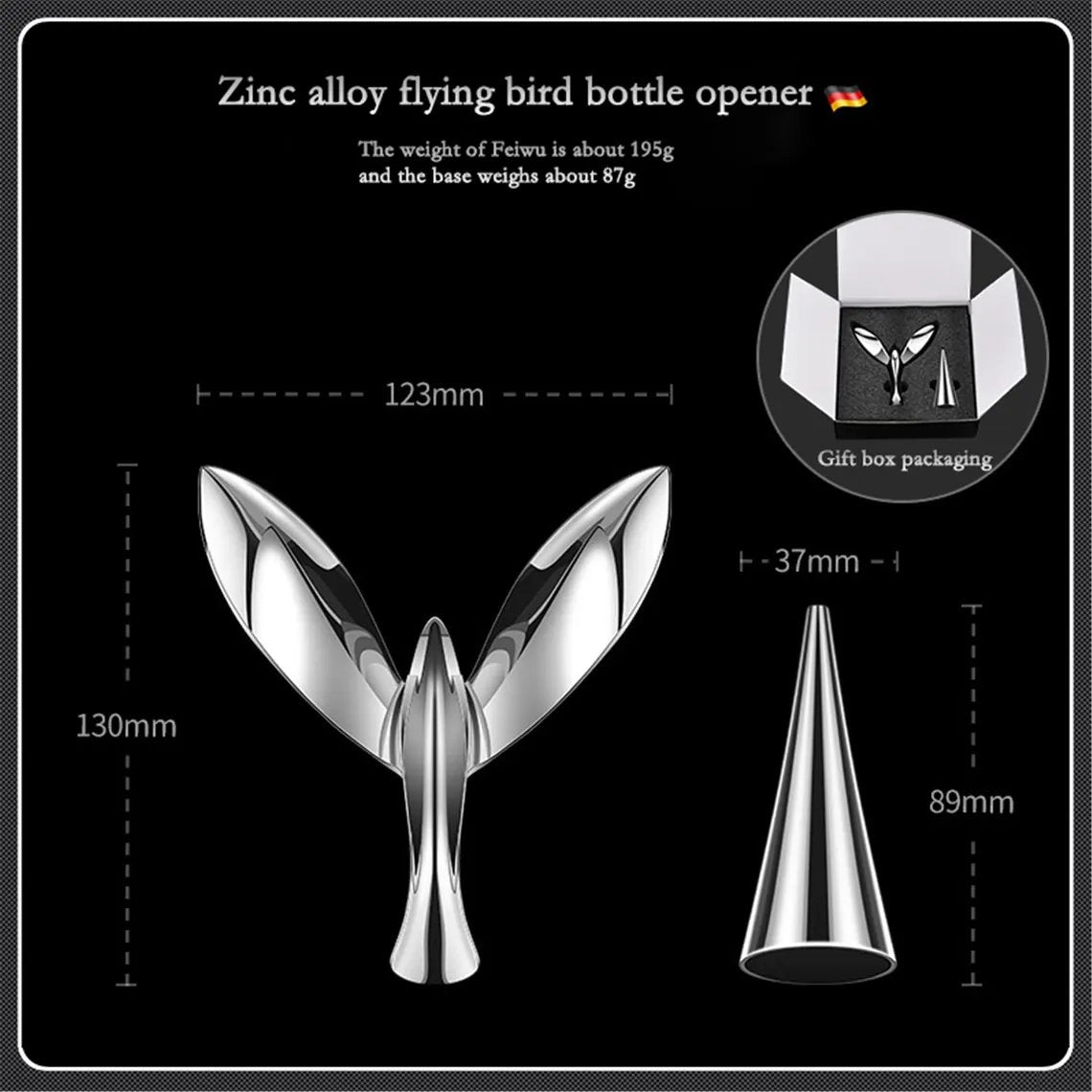 Balanced bird bottle opener-best gift