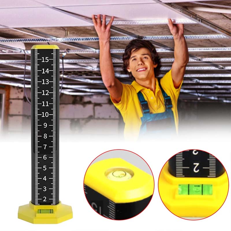 📏Precision in Every Line:Ceiling & Tile Leveling Ruler🧱