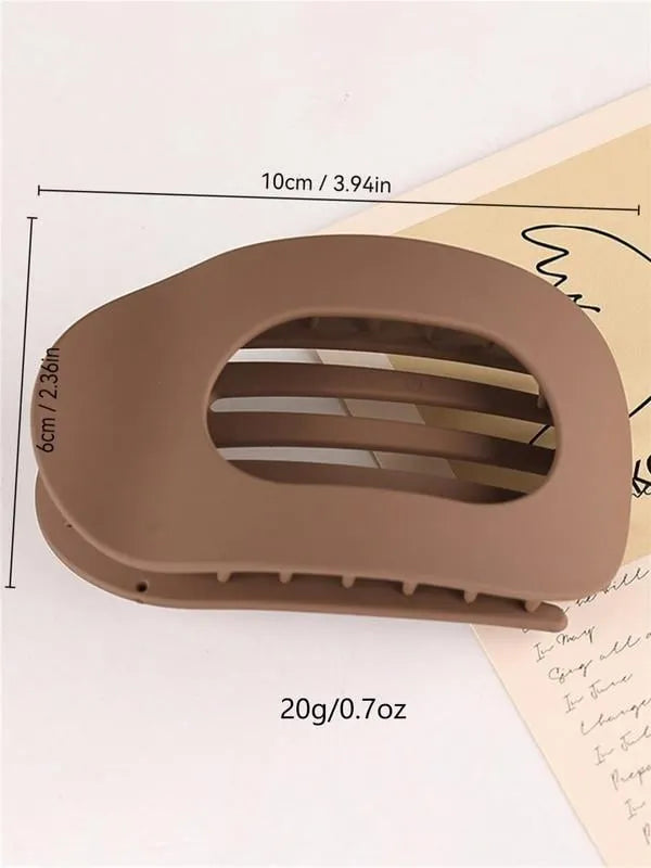 💕The perfect Mother's Day gift🌹Solid Color Hair Clip (4 pieces)
