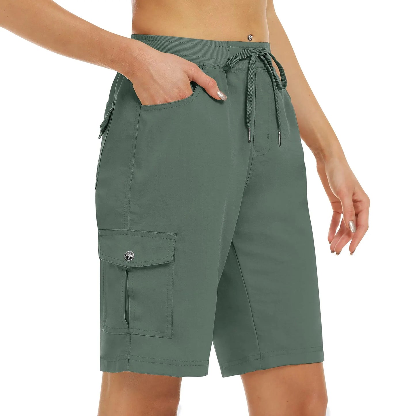 🔥Summer Hot Sale-Women's Hiking Cargo Shorts