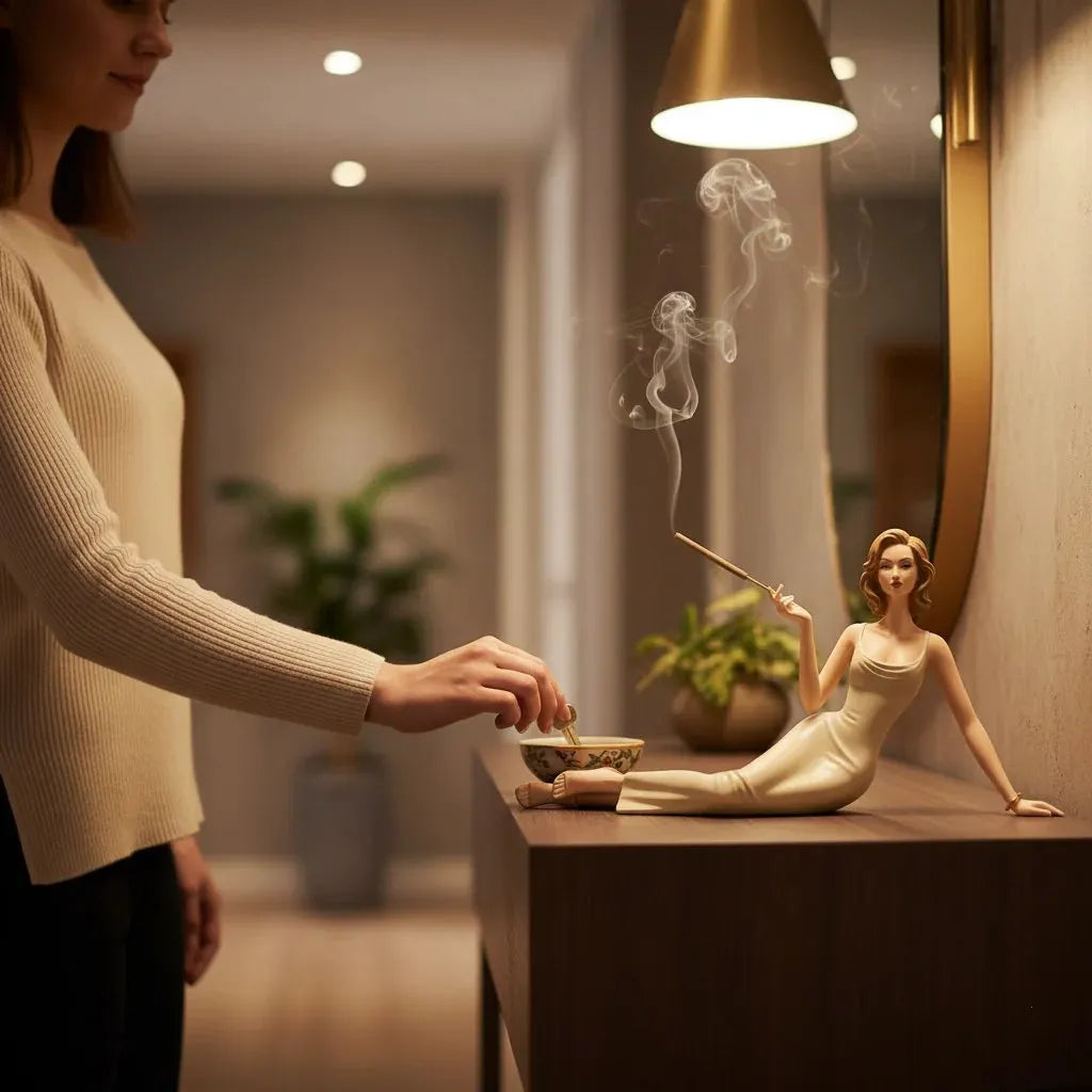 Sculptural Aromatherapy Statue Incense