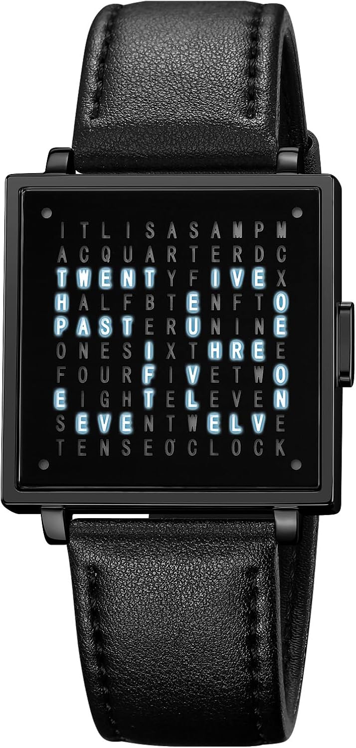 👨‍💼45% off-Square Letter Men's Luxury Electronic Watch⌚