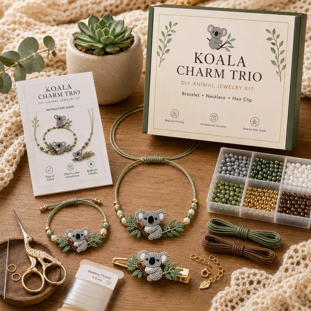 🦋Animal Beaded Bracelet DIY Kit Series🐞