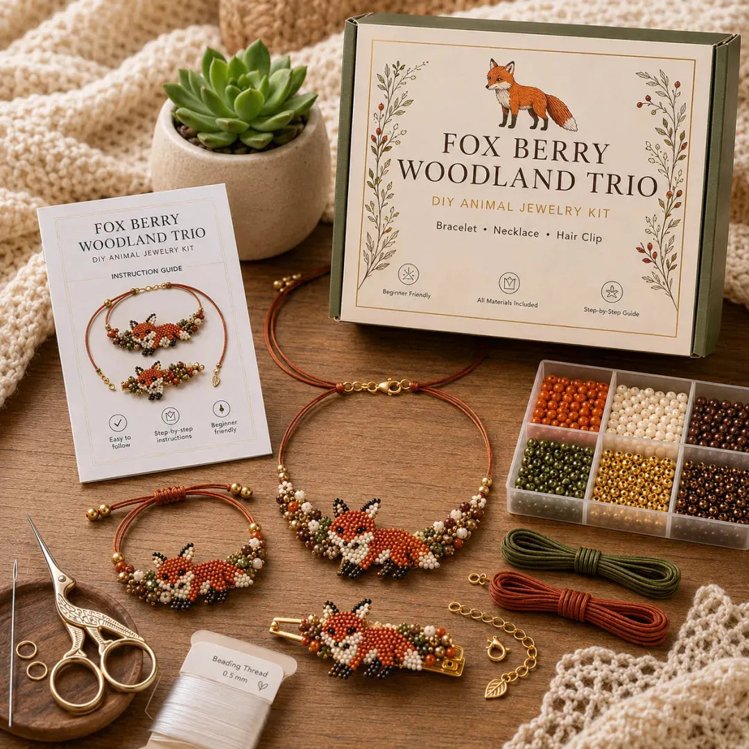 🦋Animal Beaded Bracelet DIY Kit Series🐞