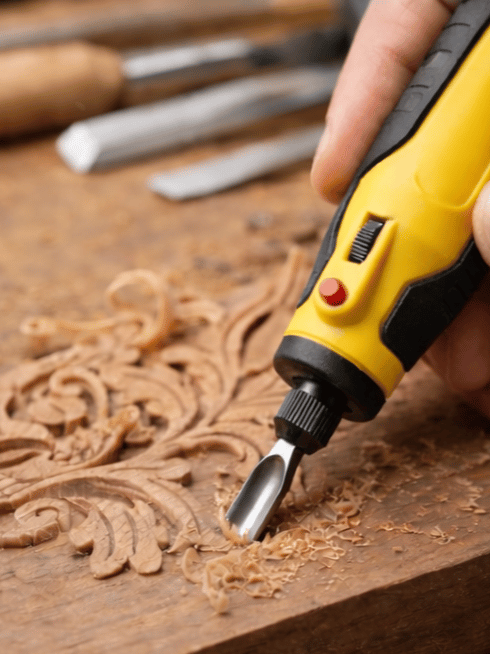 🛠️🎁USB-Rechargeable Mini Electric Wood Carving & Engraving Tool