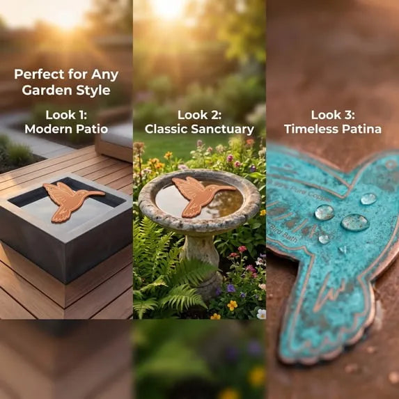 🪺Pure Copper Purification Disc for Birdbaths🍁