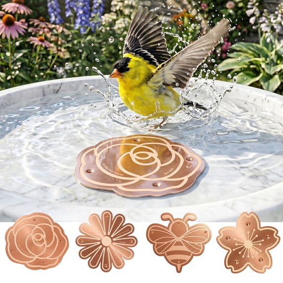 🪺Pure Copper Purification Disc for Birdbaths🍁
