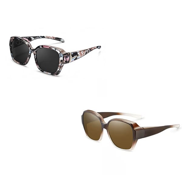 🎉😎2026 New Polarized UV400 Protection Trendy Round Cat-eye Sunglasses 🕶️Limited-time offer – Buy 1, Get 1 Free 🕶️✨
