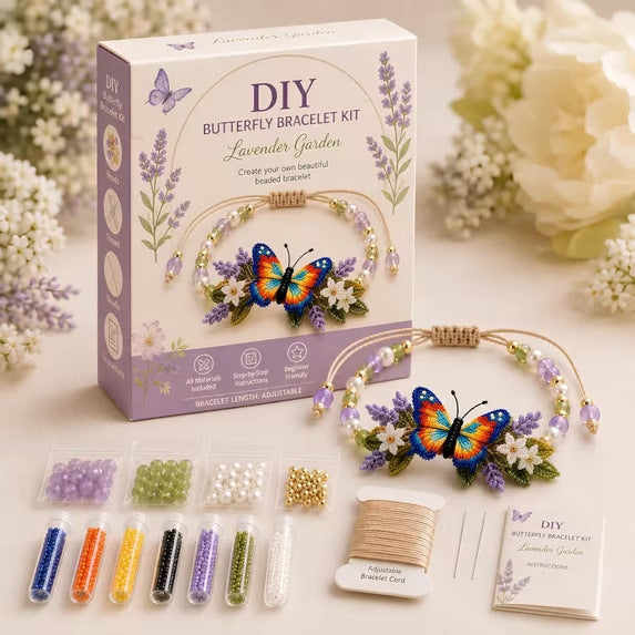 🦋Animal Beaded Bracelet DIY Kit Series🐞