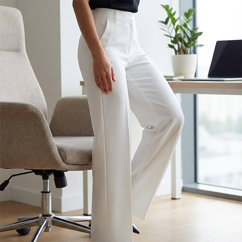 🎉🎉New high-waisted, straight-leg, minimalist suit pants