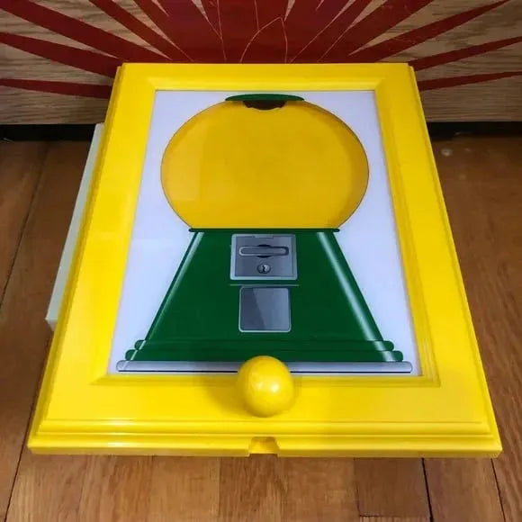 🍬Rare Vintage The Handy Candy Frame - Hanging Candy Machine Art🔥