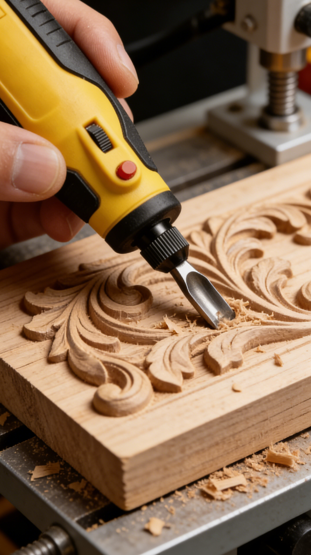 🛠️🎁USB-Rechargeable Mini Electric Wood Carving & Engraving Tool