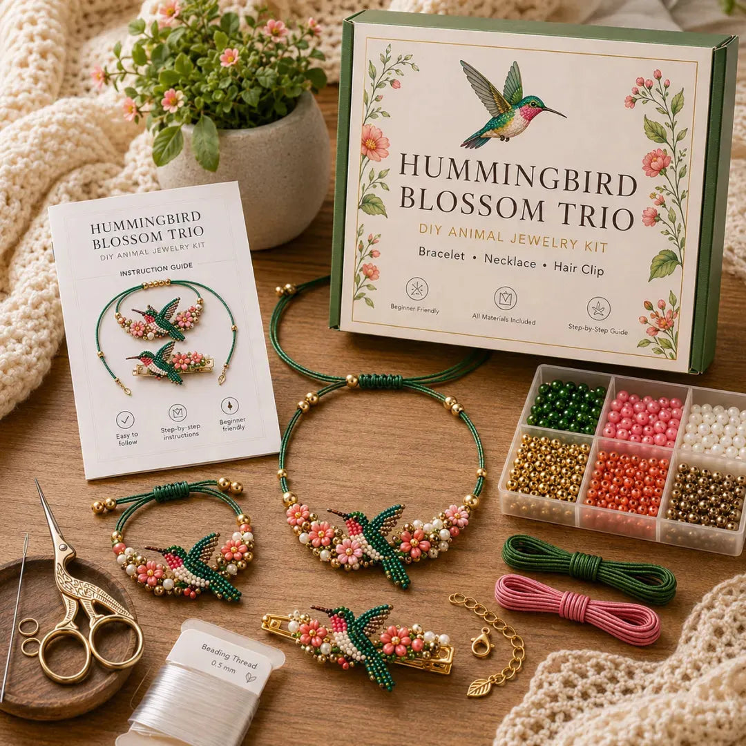 🦋Animal Beaded Bracelet DIY Kit Series🐞