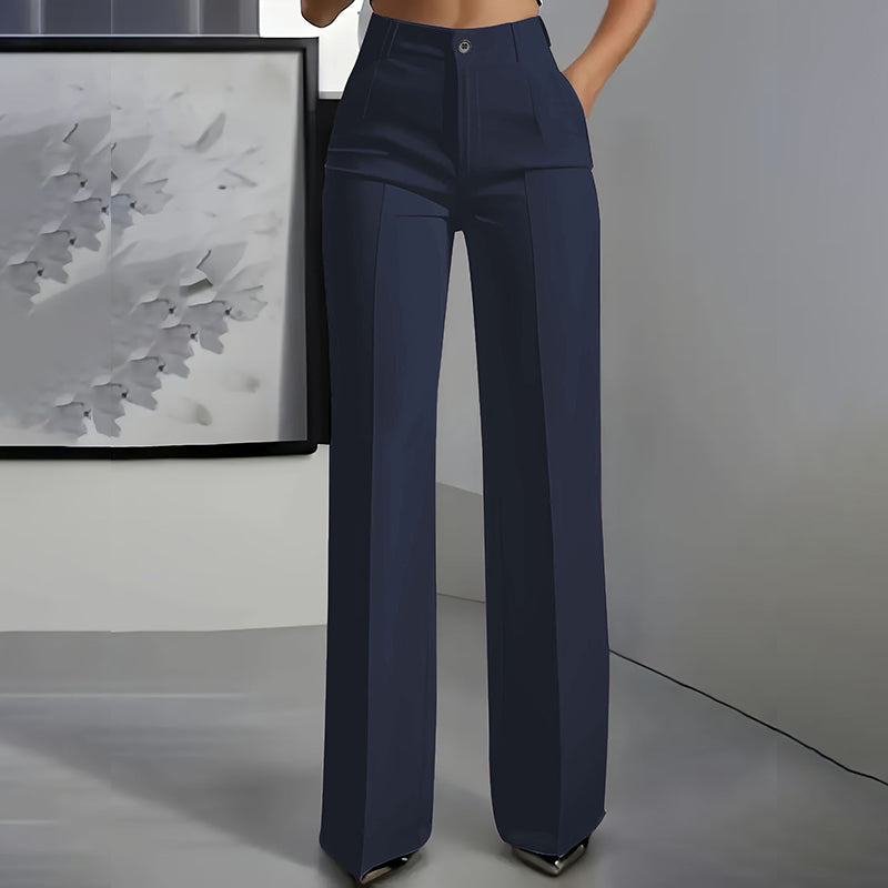 🎉🎉New high-waisted, straight-leg, minimalist suit pants