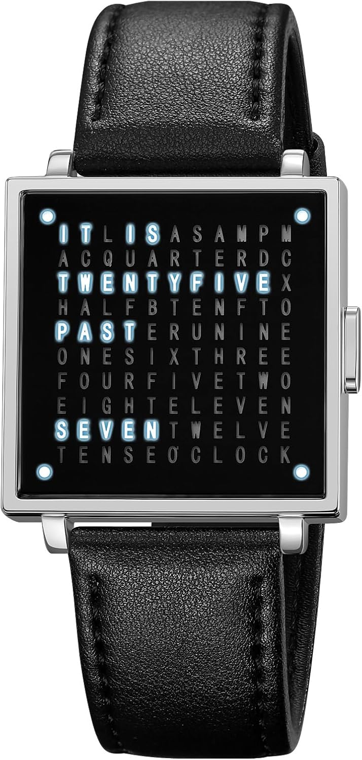 👨‍💼45% off-Square Letter Men's Luxury Electronic Watch⌚