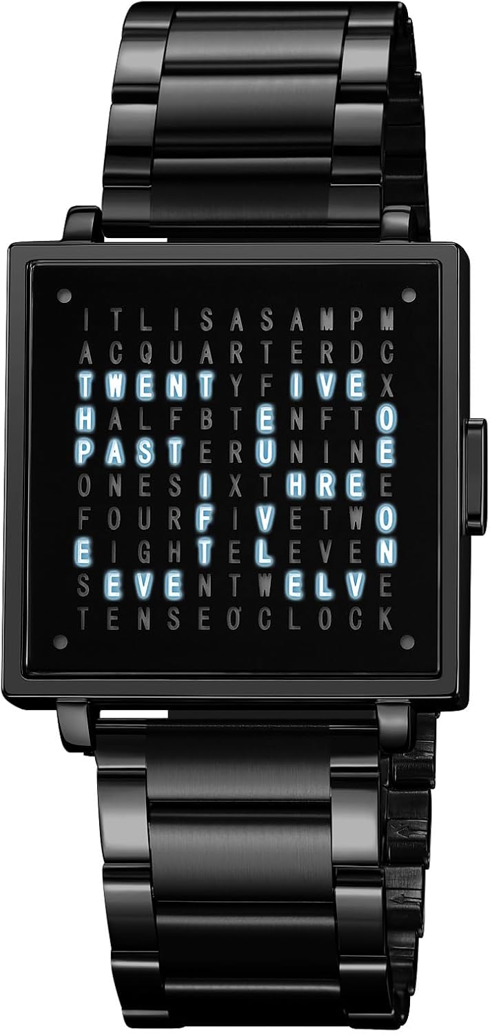 👨‍💼45% off-Square Letter Men's Luxury Electronic Watch⌚