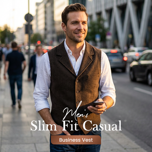 Men's Slim Fit Casual Vest