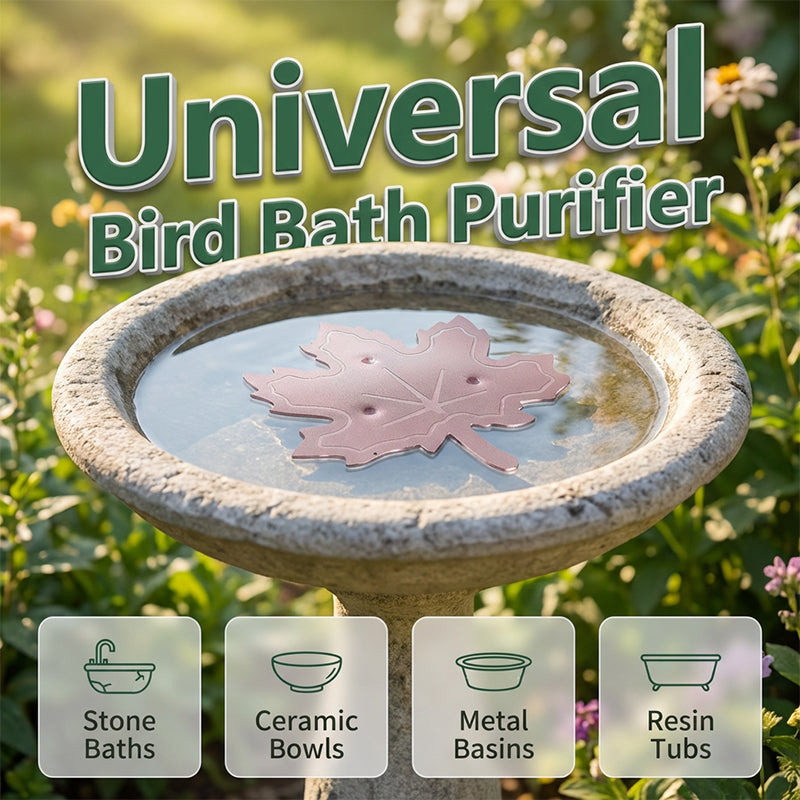 🪺Pure Copper Purification Disc for Birdbaths🍁